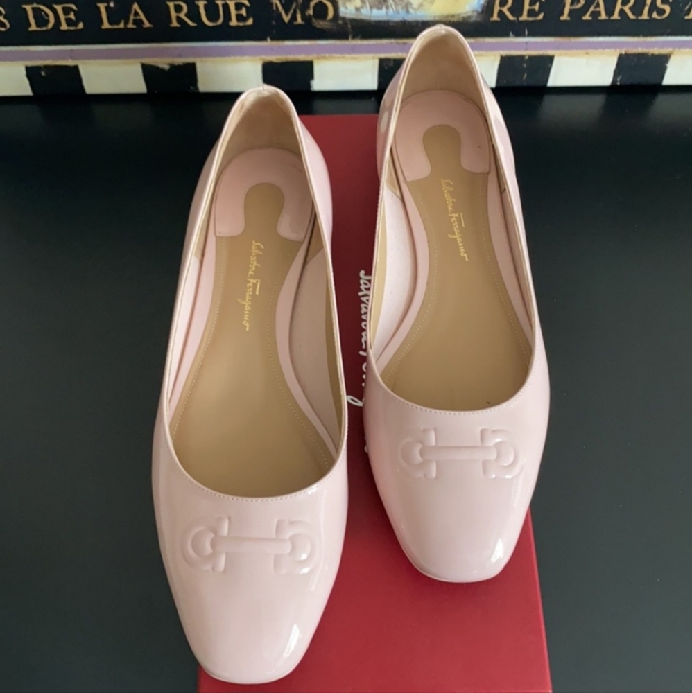 🩰 HOST PICK 🩰 Salvatore Ferragamo | Broni Leather Ballet Flats